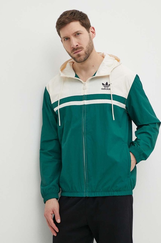 adidas Originals bluza wzorzyste zielony IU0201