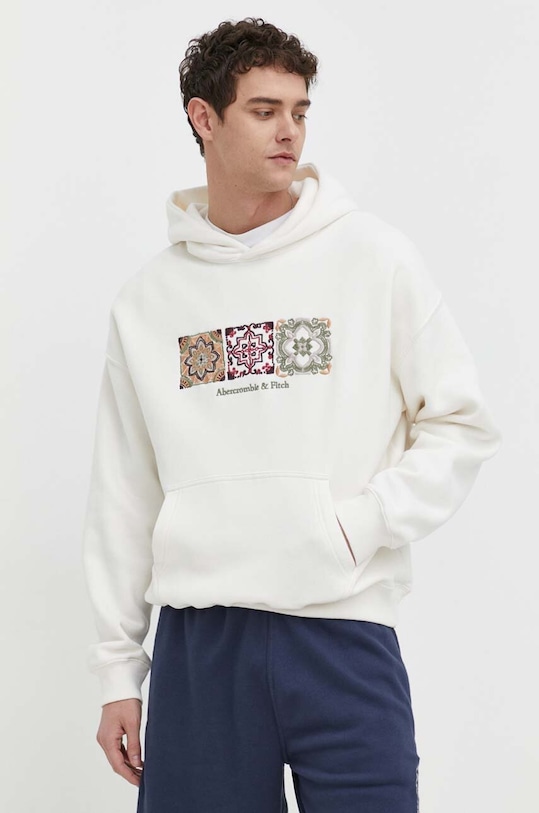 Abercrombie & Fitch bluza pozostałe beżowy KI122.4070.100