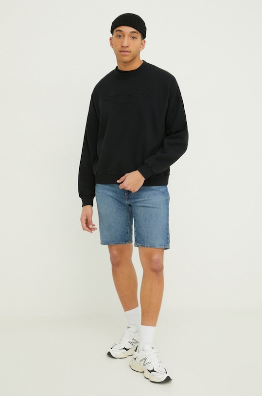 Abercrombie & Fitch bluza aplikacja czarny KI122.4071.950