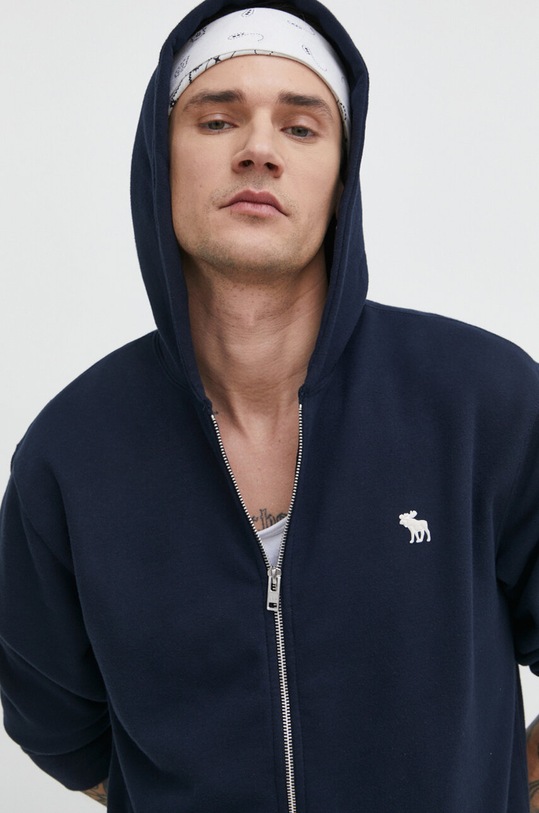 Abercrombie & Fitch felső sima sötétkék KI122.4090.200