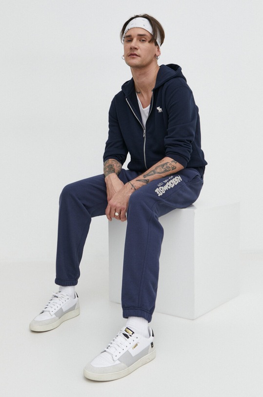 Abercrombie & Fitch felső KI122.4090.200 sötétkék SS24