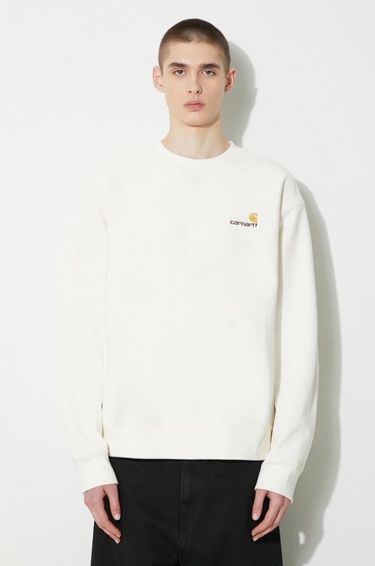 Carhartt WIP sweatshirt American Script Sweat other beige I025475.D6XX