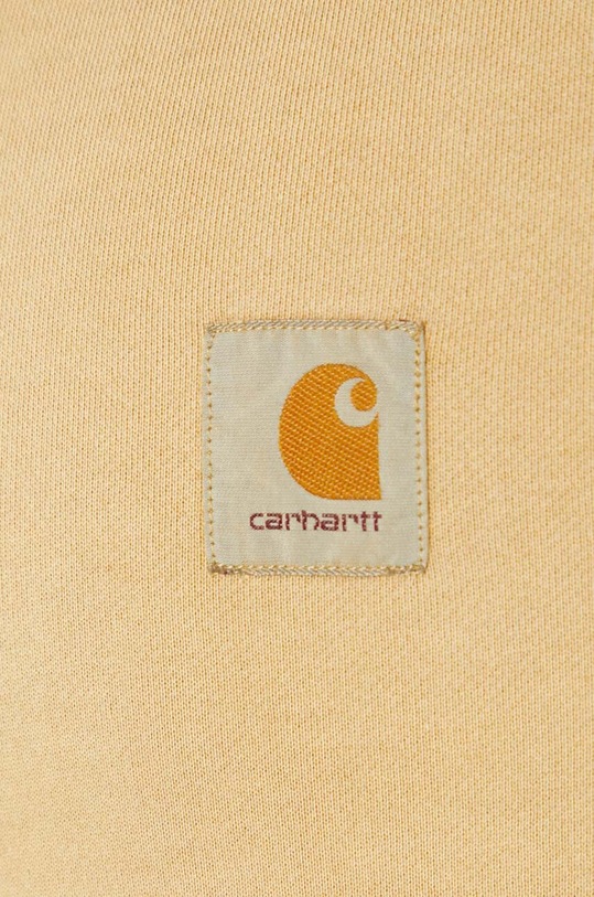 Carhartt WIP cotton sweatshirt Hooded Nelson Sweat beige I029963.1YHGD