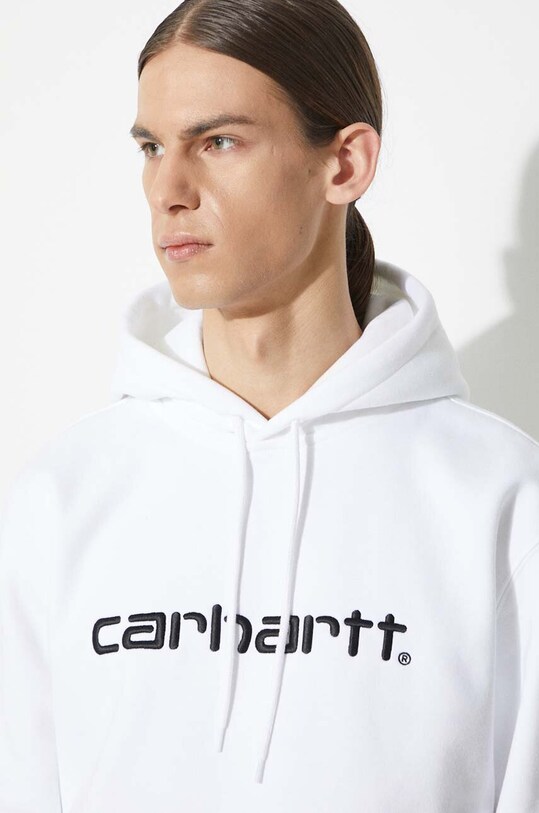 Carhartt WIP hooded sweatshirt Carhartt Sweat I030547.00AXX white