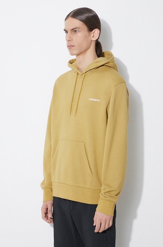 Кофта Carhartt WIP Hooded Script Embroidery Sweat бежевий I033658.22WXX