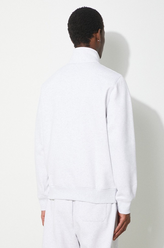 Суичър Carhartt WIP Chase Neck Zip Sweat I033665.00JXX сив AW25