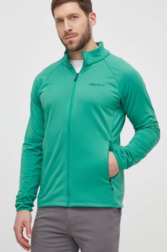 Marmot bluza sportowa Leconte bez kaptura zielony M15382