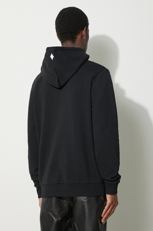 Odjeća Pamučna dukserica Marcelo Burlon Party Quote Regular Hoodie CMBB007S24FLE0051001 crna