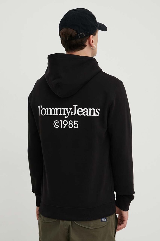 Odzież Tommy Jeans bluza bawełniana DM0DM18610 czarny