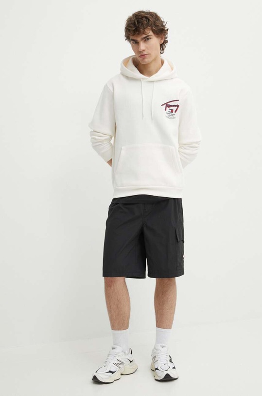 Mikina Tommy Jeans DM0DM18647 béžová SS24