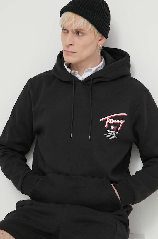 Tommy Jeans bluza czarny DM0DM18647