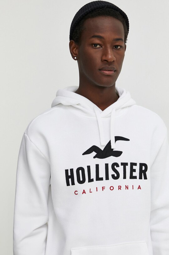 Hollister Co. bluza alb KI322.4051.100