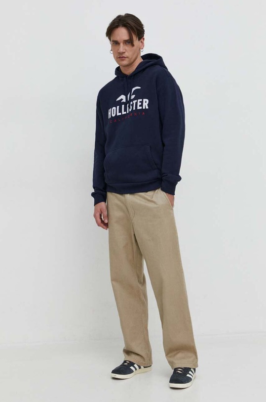 Hollister Co. bluza KI322.4051.200 granatowy SS24