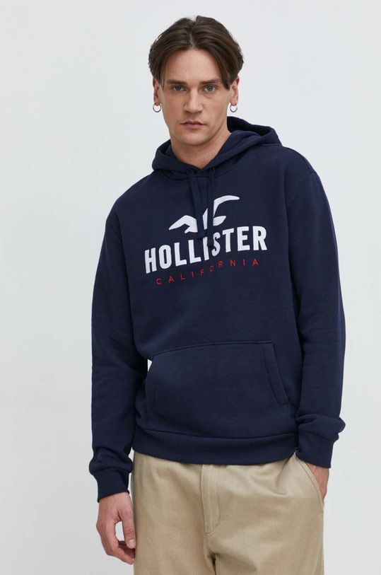 Mikina Hollister Co. námořnická modř KI322.4051.200