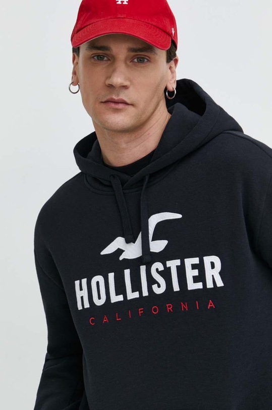 Mikina Hollister Co. čierna KI322.4051.900