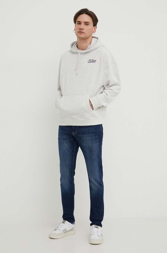 Hollister Co. bluza KI322.4056.112 szary SS24