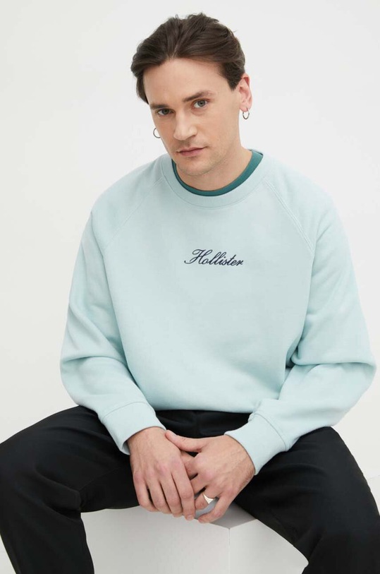 Hollister Co. bluza pozostałe niebieski KI322.4057.210
