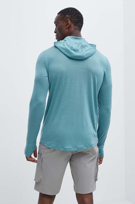 Одежда Спортивная кофта Icebreaker 125 Cool-Lite Merino Blend Sphere IB0A56EUA751 зелёный