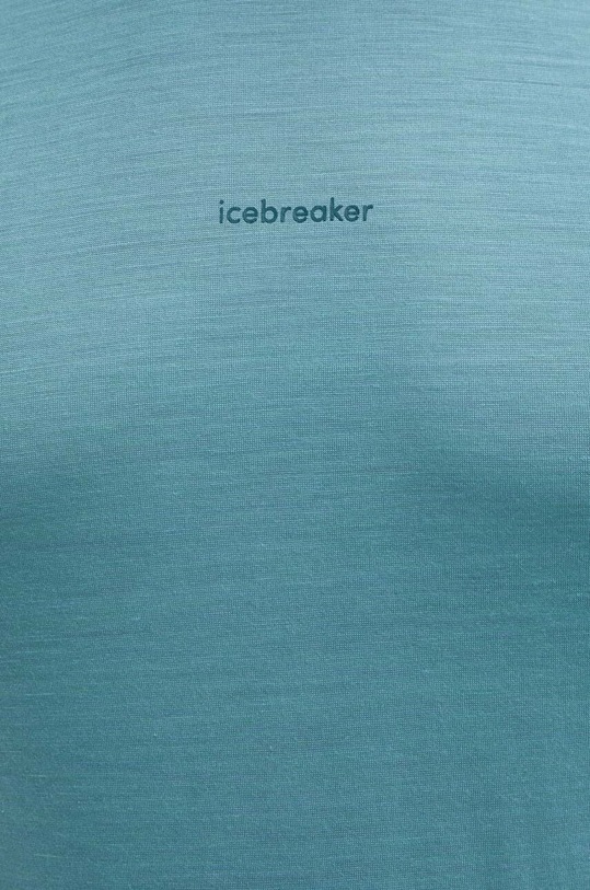 Sportovní mikina Icebreaker 125 Cool-Lite Merino Blend Sphere IB0A56EUA751 zelená