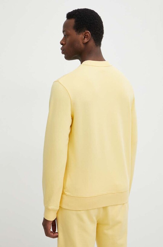 Одяг Бавовняна кофта Lacoste SH7504 жовтий