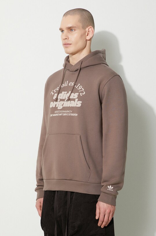 adidas Originals sweatshirt Hoodie brown IU0218