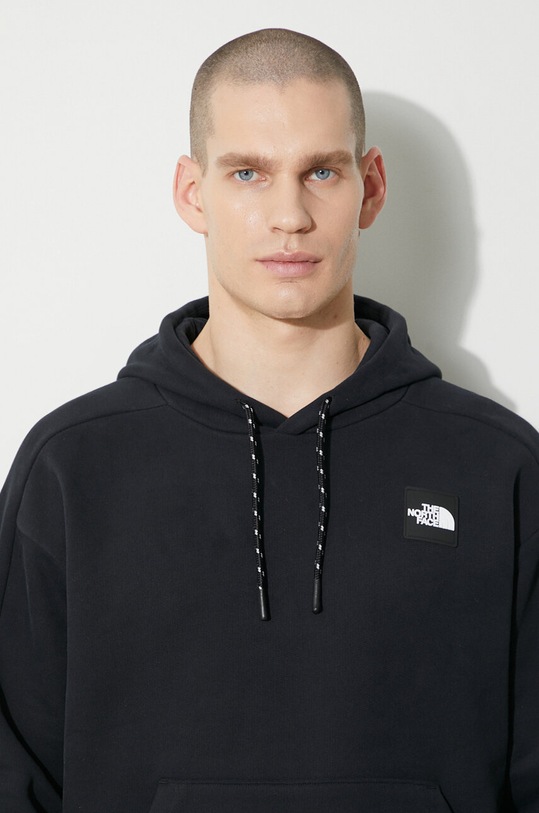 The North Face bluza bawełniana U The 489 Hoodie NF0A87D7JK31 czarny