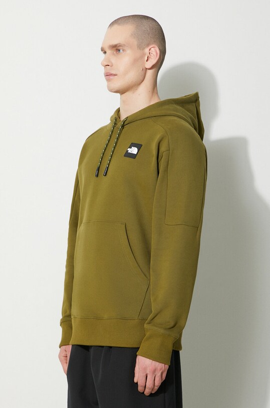 The North Face hanorac de bumbac U The 489 Hoodie verde NF0A87D7PIB1