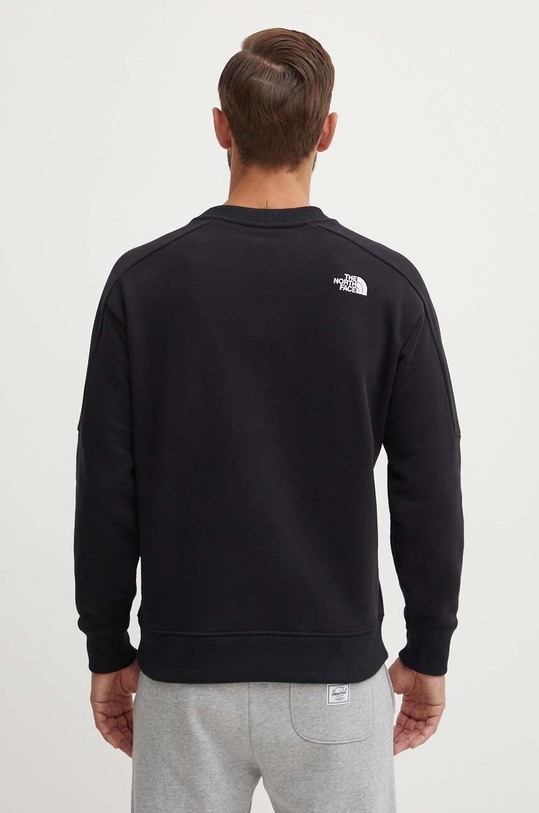 Îmbrăcăminte The North Face hanorac de bumbac U The 489 Crew NF0A87D8JK31 negru