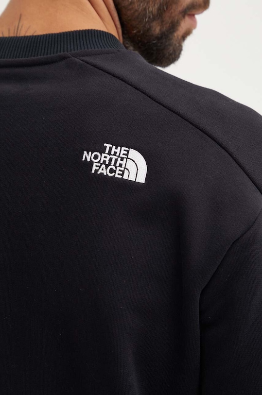 The North Face hanorac de bumbac U The 489 Crew NF0A87D8JK31 negru