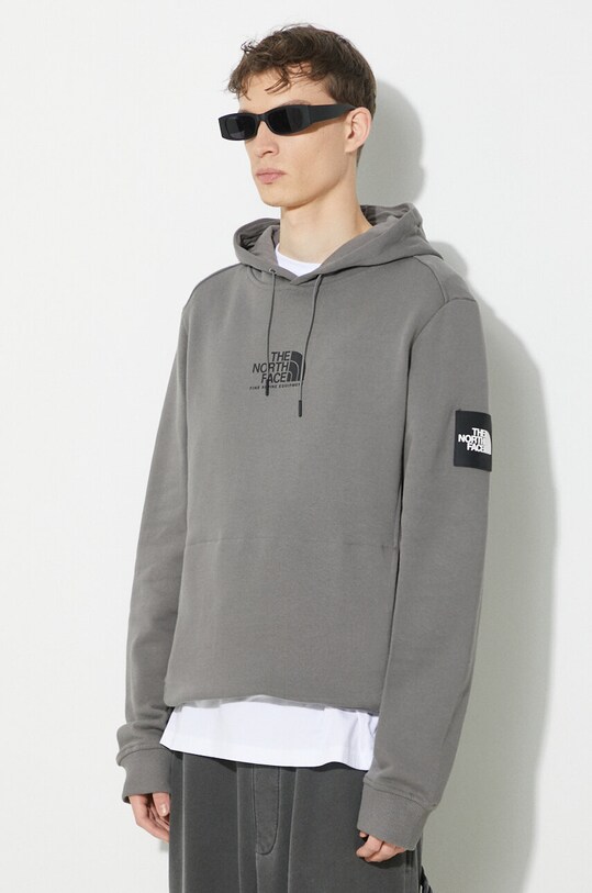 Bavlněná mikina The North Face M Fine Alpine Hoodie