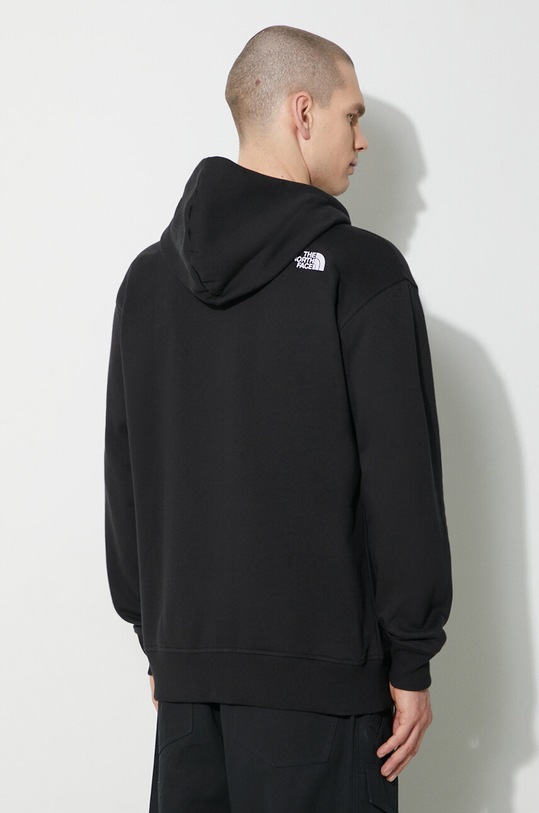 Clothing The North Face sweatshirt M Essential Fz Hoodie NF0A87FBJK31 black