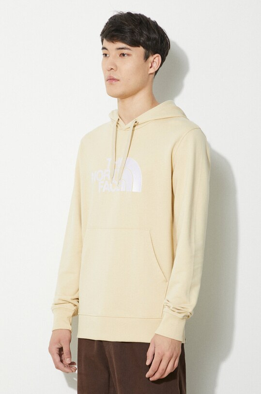 The North Face hanorac de bumbac M Light Drew Peak Pullover Hoodie bej NF00A0TE8D61