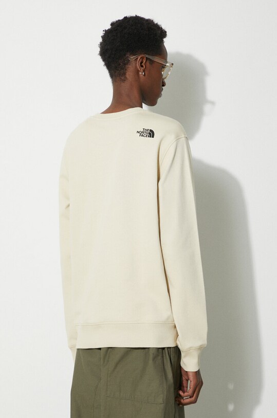 Îmbrăcăminte The North Face hanorac de bumbac M Drew Peak Crew Light NF0A4T1E3X41 bej