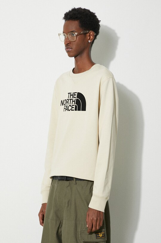 The North Face cotton sweatshirt M Drew Peak Crew Light beige NF0A4T1E3X41