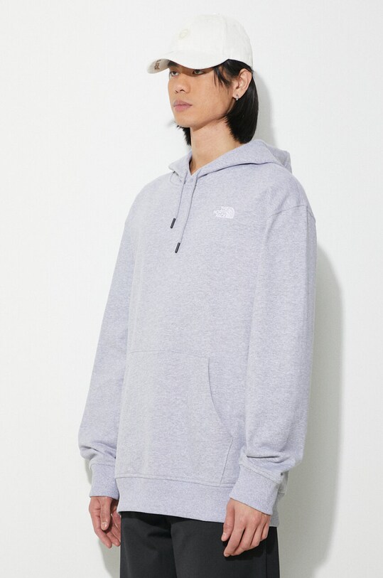 The North Face felpa M Essential Hoodie grigio NF0A7ZJ9DYX1