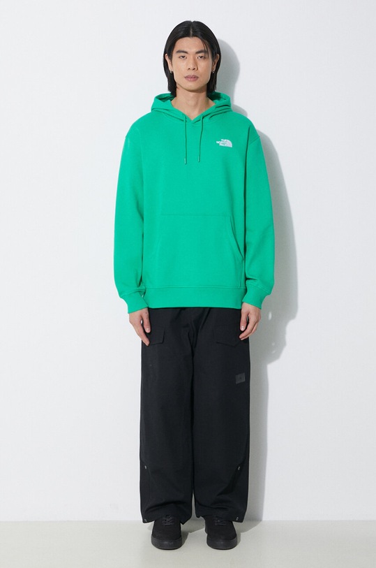 The North Face sweatshirt M Essential Hoodie NF0A7ZJ9PO81 green SS24