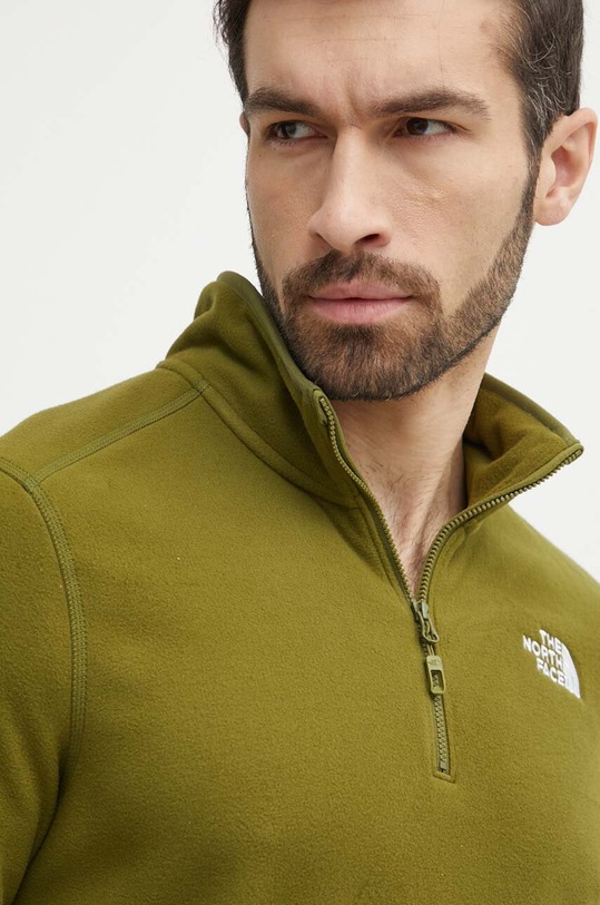 Odzież The North Face bluza sportowa M 100 Glacier 1/4 Zip NF0A855WPIB1 zielony