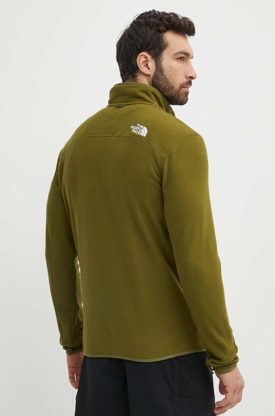 Odzież The North Face bluza sportowa M 100 Glacier Full Zip NF0A855XPIB1 zielony