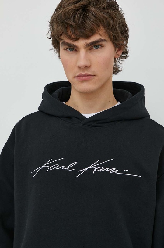 Karl Kani bluza bawełniana czarny 6021090