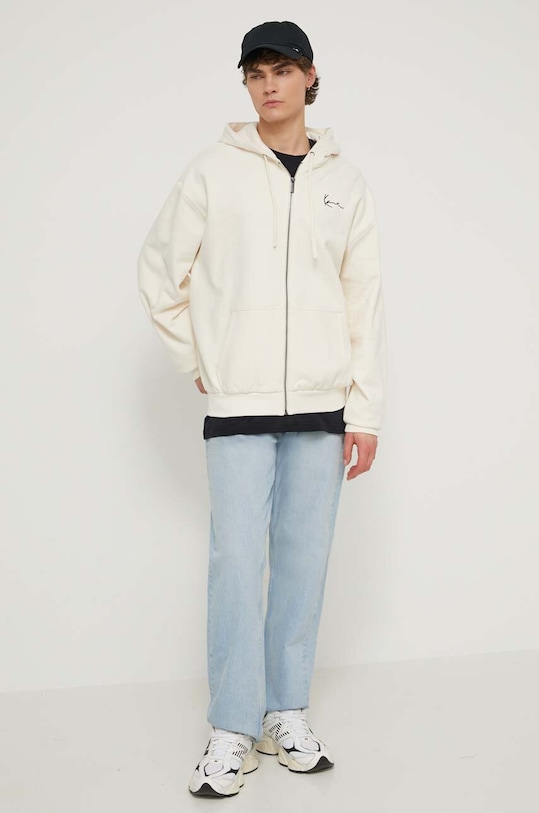 Karl Kani bluza bawełniana 6022139 beżowy SS24