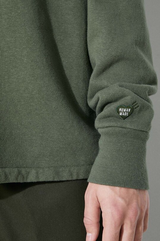 Хлопковая кофта Human Made Military Sweatshirt HM27CS020