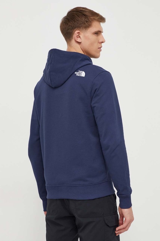 The North Face bluza bawełniana NF00CEP78K21 granatowy SS24