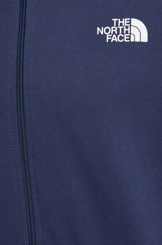 The North Face bluza bawełniana NF00CEP78K21 granatowy
