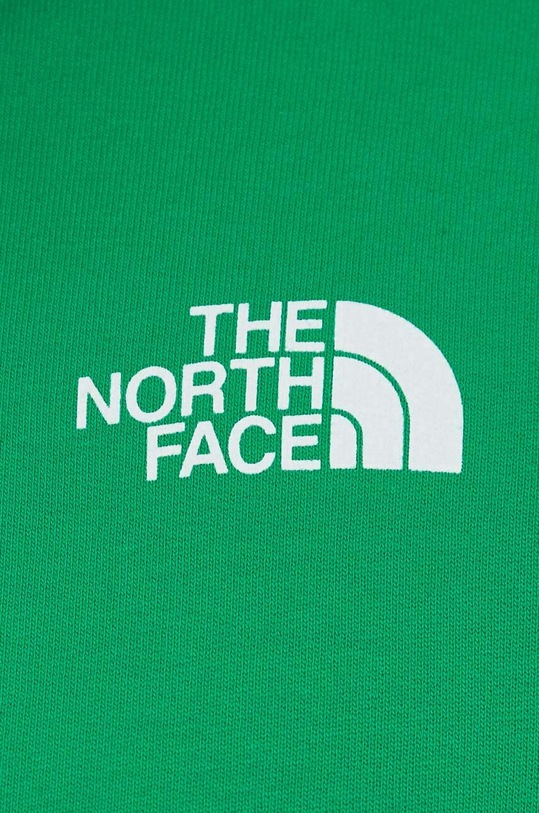 The North Face bluza bawełniana NF0A2S57PO81 zielony
