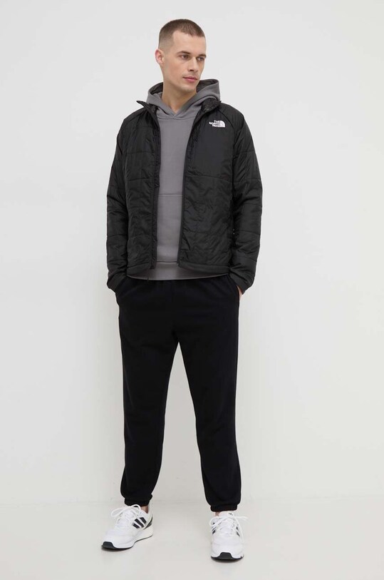 The North Face felpa in cotone NF0A2ZWU0UZ1 grigio SS24