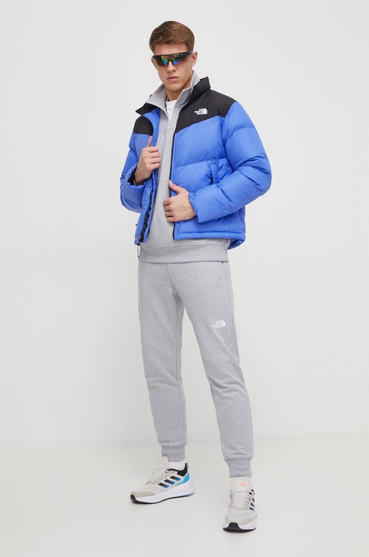 The North Face bluza NF0A87FCDYX1 gri SS24