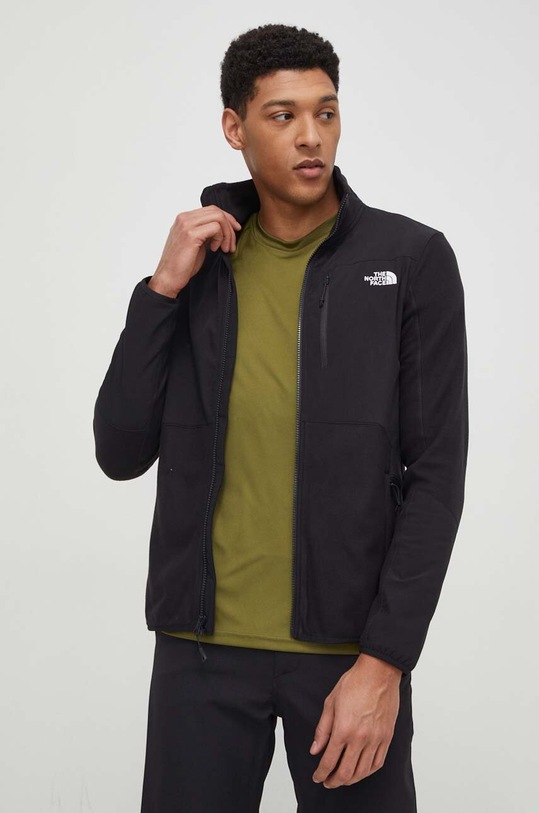 Športová mikina The North Face Glacier Pro NF0A5IHSKX71 čierna SS24