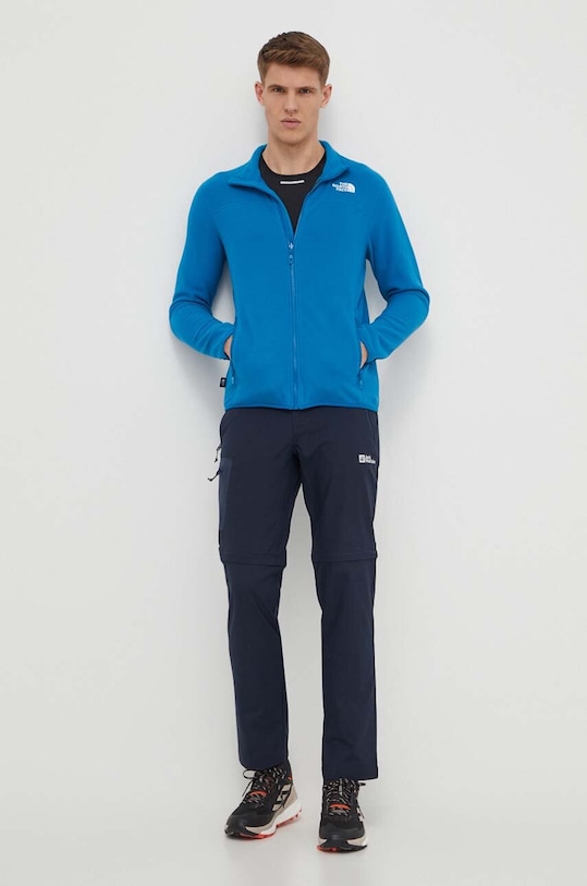 The North Face bluza polarowa 100 Glacier NF0A855XRBI1 niebieski SS24