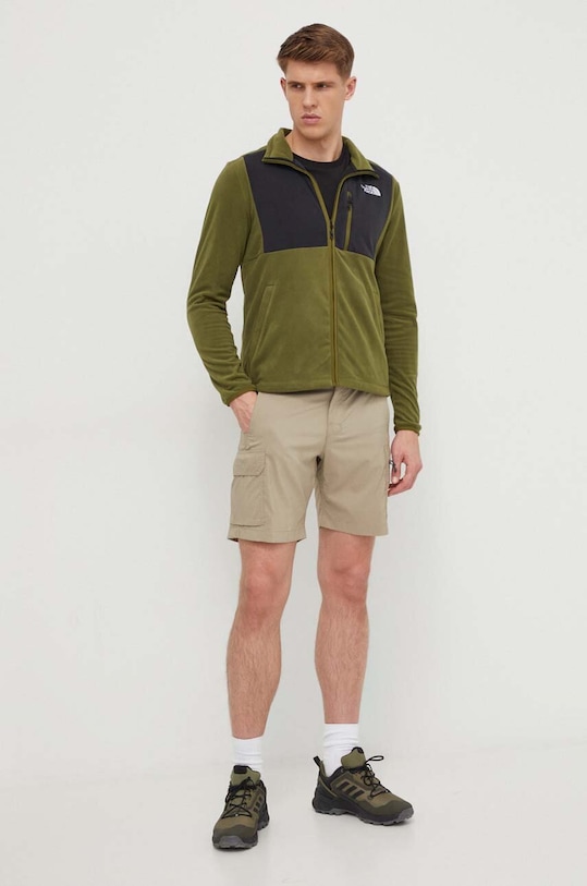 The North Face bluza sportowa Homesafe NF0A8563RMO1 zielony SS24