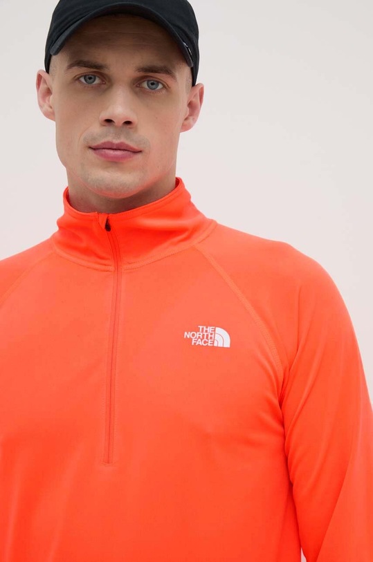 The North Face bluza sportowa Flex II pomarańczowy NF0A7ZBCQI41